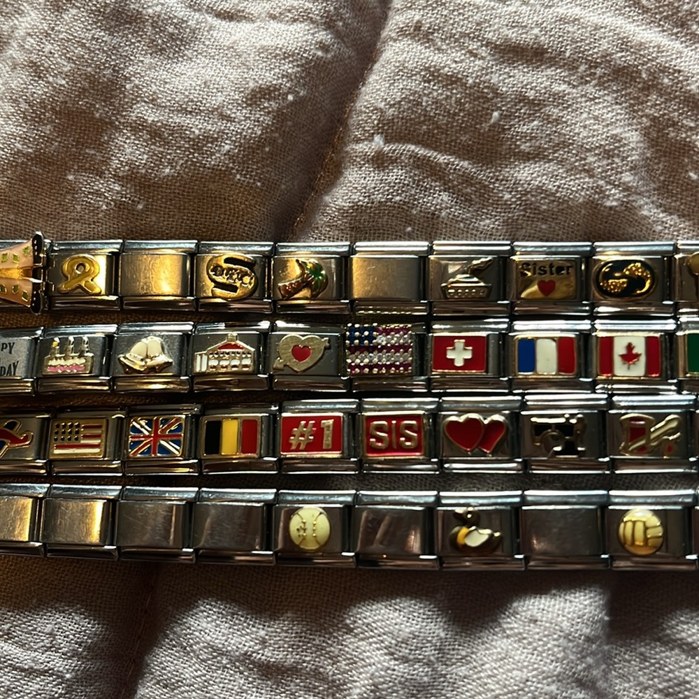 Italian charm bracelets - Picture 9 of 11